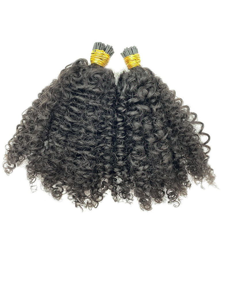 Natural Textured I-Tip Microlinks (100 pieces)