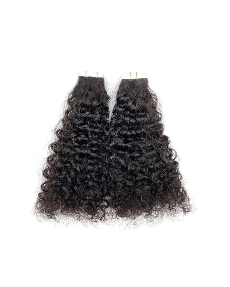 Natural Textured Tape In Extensions